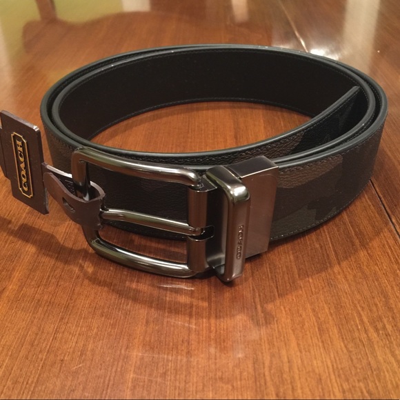 Coach camouflage belt - Picture 2 of 5